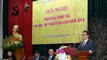 Phó Thủ tướng Vũ Đức Đam cho rằng ngành văn hoá phải ý thức trách nhiệm hơn nữa trong khắc phục tình trạng đạo đức xã hội xuống cấp. Ảnh: VGP/Đình Nam