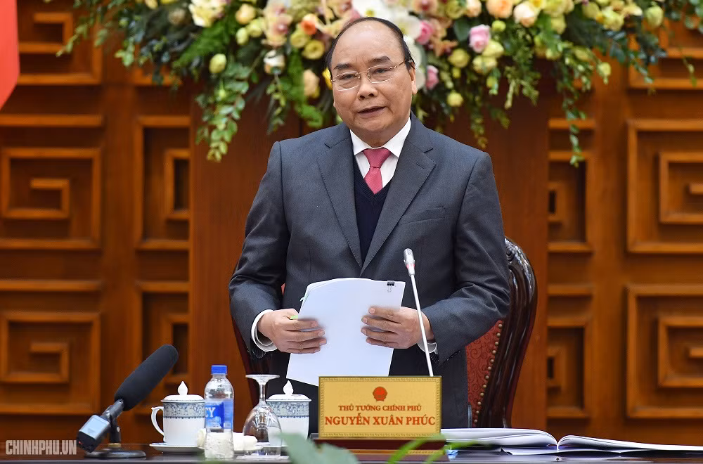 Thủ tướng Nguyễn Xuân Phúc chia sẻ tại buổi gặp mặt (Ảnh: VGP).