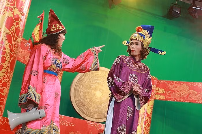 Theo tiết lộ, Táo quân phiên bản VTC sẽ nhắc tới màn khóa môi sư thầy của Đàm Vĩnh Hưng