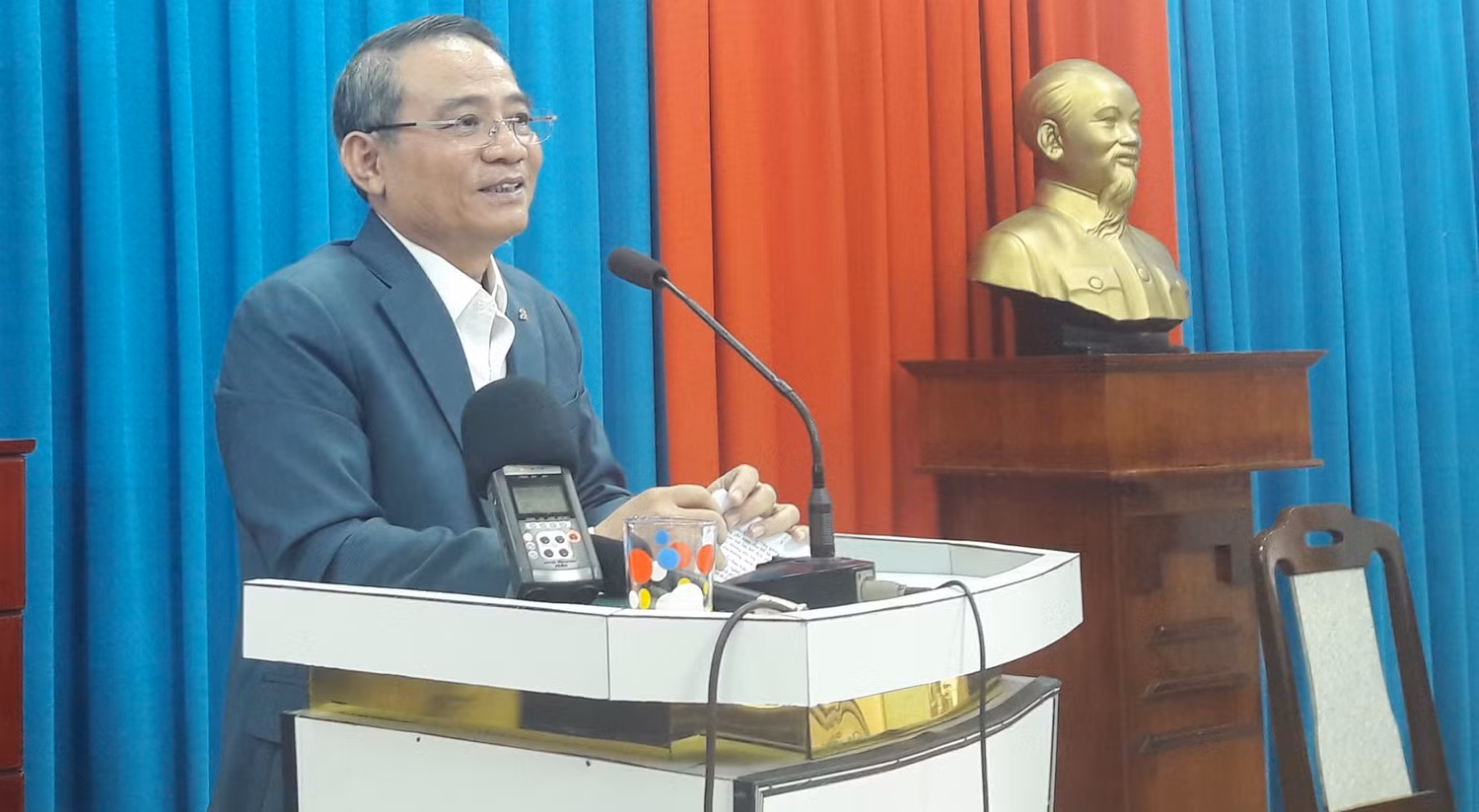 Bí thư Thành ủy Đà Nẵng có kết quả xét nghiệm âm tính với Covid-19. Ảnh: TT Bí thư Thành ủy Đà Nẵng có kết quả xét nghiệm âm tính với Covid-19. Ảnh: TT