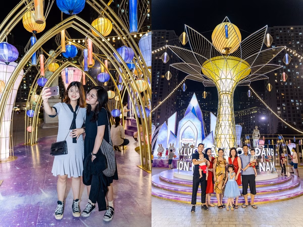 Hàng nghìn khách hàng đã chọn cây đèn lồng hoa đăng làm địa điểm check-in, lưu lại các khoảnh khắc ý nghĩa bên gia đình và bạn bè. Hàng nghìn khách hàng đã chọn cây đèn lồng hoa đăng làm địa điểm check-in, lưu lại các khoảnh khắc ý nghĩa bên gia đình và bạn bè.