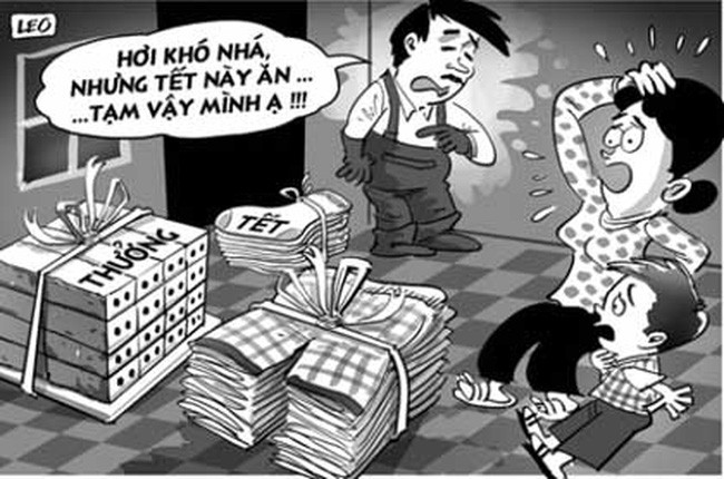 Nhiều nơi ngại công khai thưởng Tết. (Ảnh minh hoạ: Vtv.vn) Nhiều nơi ngại công khai thưởng Tết. (Ảnh minh hoạ: Vtv.vn)