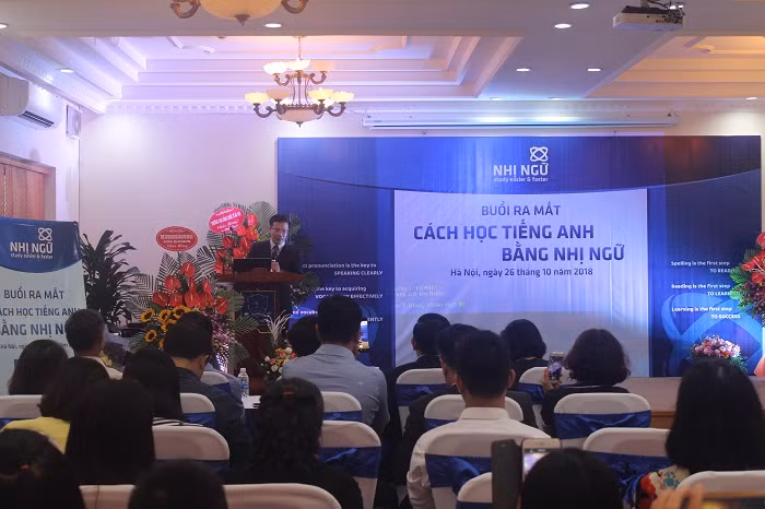 Buổi ra mắt cách học tiếng anh bằng Nhị ngữ.