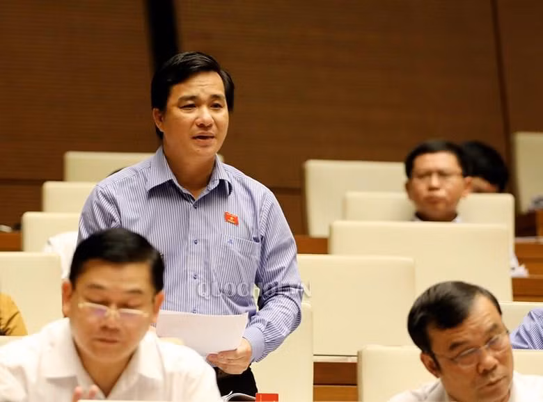 Đại biểu Dương Minh Tuấn - Đại biểu khóa 14 - Đoàn đại biểu quốc hội tỉnh Bà Rịa - Vũng Tàu. Ảnh: Quochoi.vn