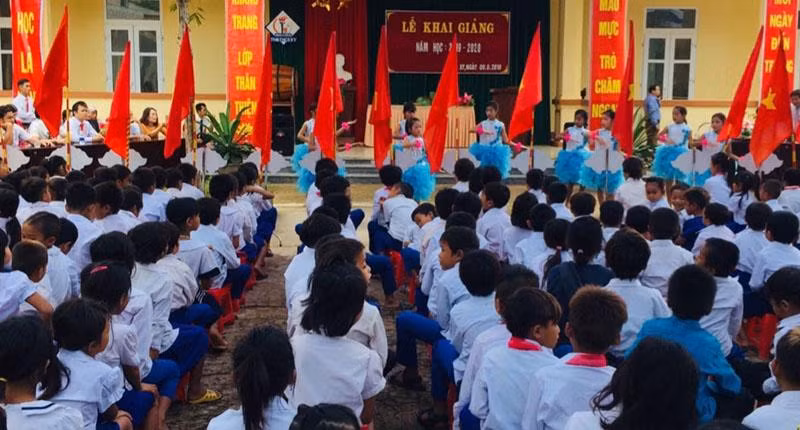 Ngành Giáo dục Quảng Trị tạo điều kiện cho học sinh là người đồng bào dân tộc thiểu số học tập đạt kết quả cao nhất. Ảnh minh họa: Phòng Giáo dục huyện Hướng Hóa