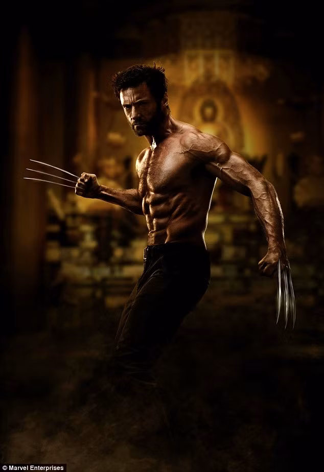 Tạo hình người sói của Hugh Jackman trong phần mới nhất của phim. Ảnh. Marvel Enterprises.