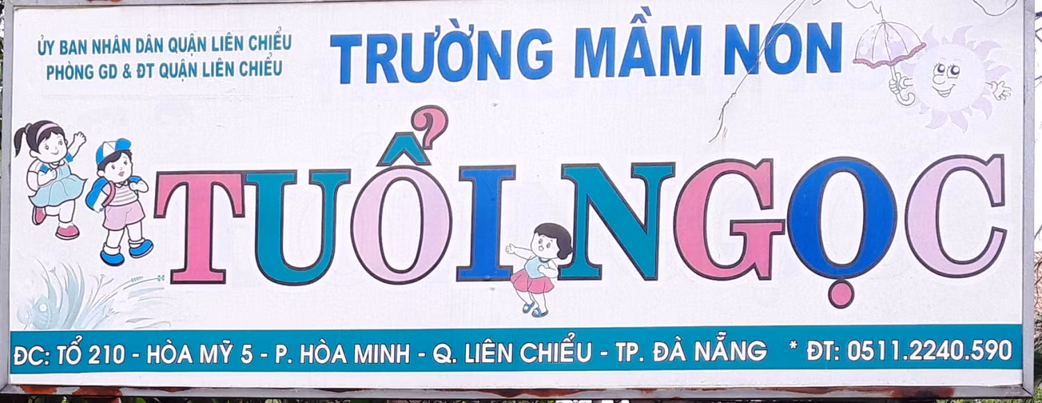 Hiệu trưởng Trường mầm non Tuổi Ngọc đã bị đình chỉ chức vụ, không còn quản lý trường. Ảnh: AN