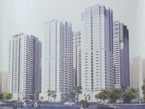 Hàng trăm người đổ tiền vào chung cư B5 Cầu Diễn đang rất lo lắng khi những hình ảnh dự án đẹp đẽ này vẫn... nằm trên giấy