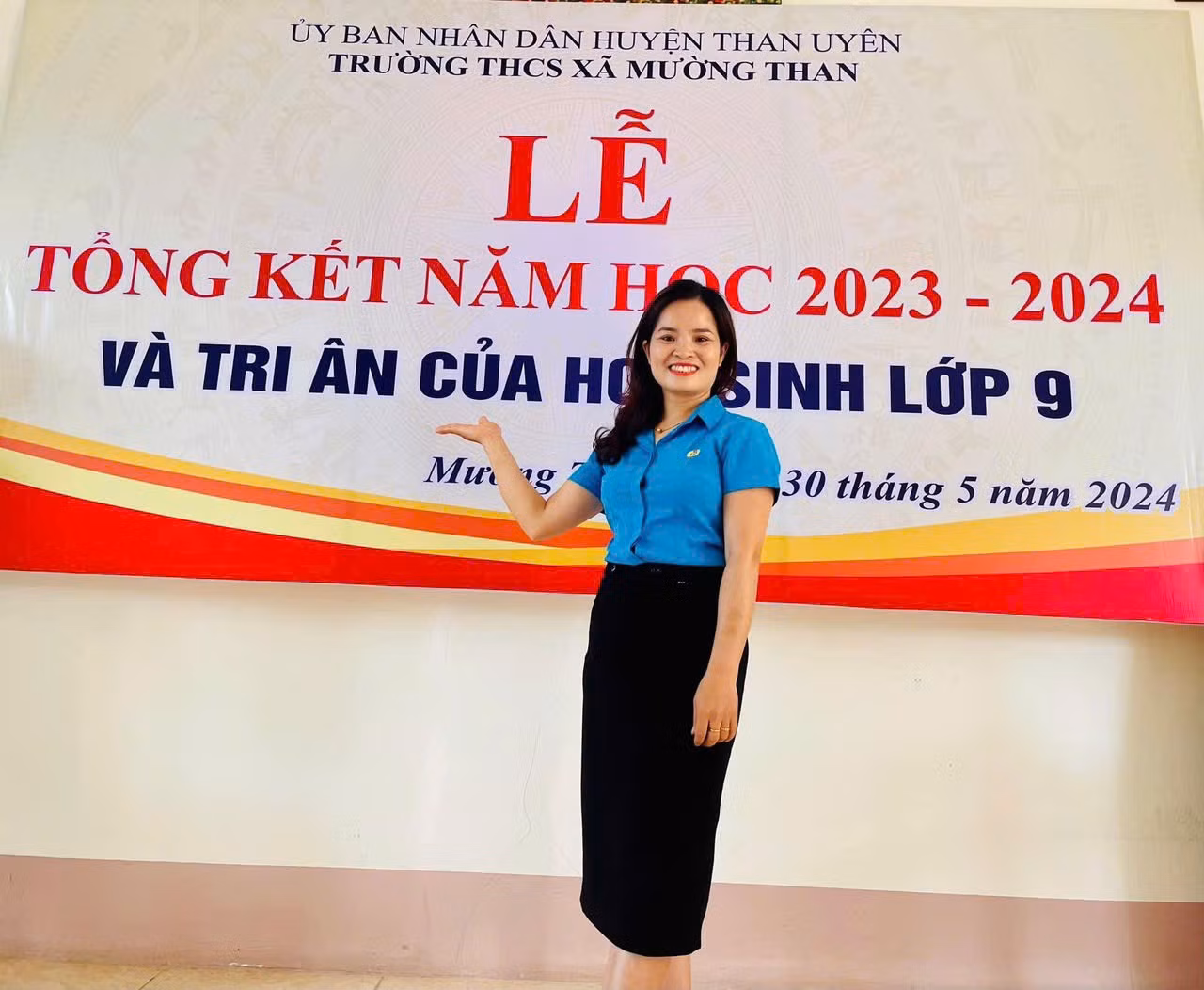 Cô Nguyễn Thị Lan Phương, giáo viên tại Trường Trung học cơ sở xã Mường Than, huyện Than Uyên, tỉnh Lai Châu. (Ảnh: NVCC)