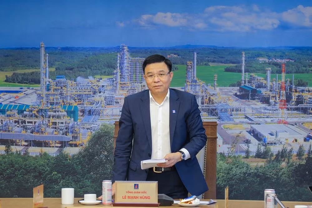 Tổng giám đốc Lê Mạnh Hùng phát biểu kết luận.