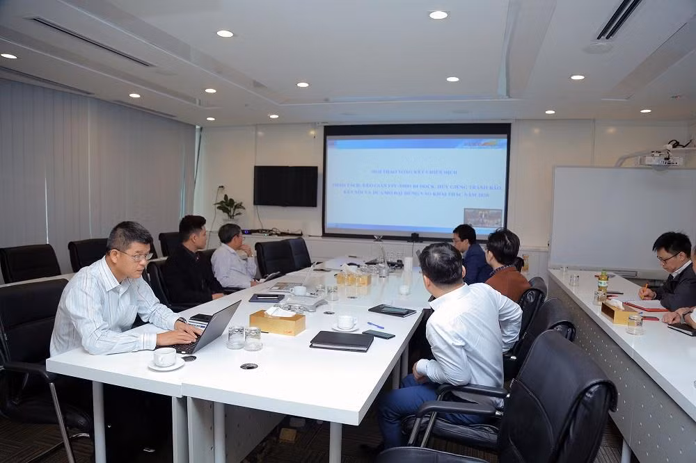 Hội thảo trực tuyến tại điểm cầu PVEP.