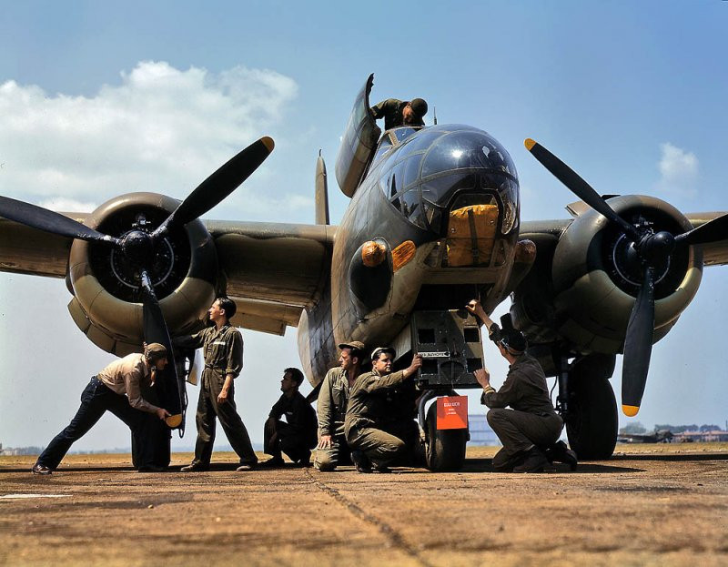 Oanh tạc cơ tại A-20 tại Langley, Virginia, 1940.