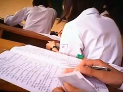 Hình ảnh gian lận thi cử tại Đồi Ngô (Bắc Giang)