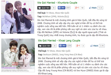 Làn gió Valentine 2014 giúp các chương trình mang chủ đề về tình yêu trở lại Top BXH Làn gió Valentine 2014 giúp các chương trình mang chủ đề về tình yêu trở lại Top BXH