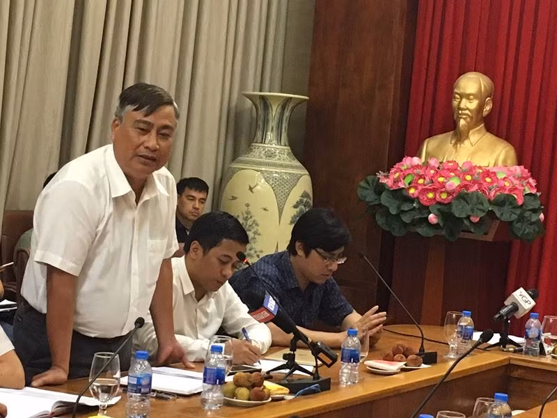 Ông Mai Đức Thắng cho biết, chỉ những doanh nghiệp làm ăn được cố tình chây ì nợ bảo hiểm xã hội mới bị đề khởi tố. Ảnh: V.P