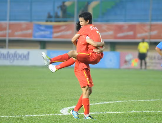 Chiến thắng quá nhọc nhằn của U23 VN. Ảnh: TTVH