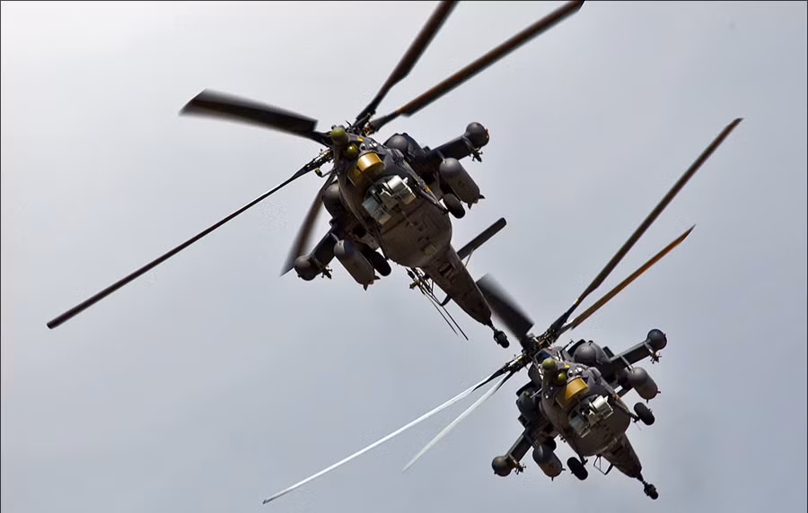 Trực thăng Mi-28.