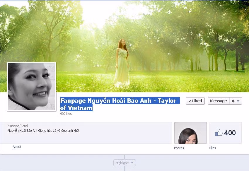 Fanpage Nguyễn Hoài Bảo Anh - Taylor of Vietnam.