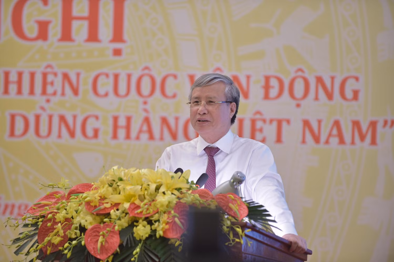 Thường trực Ban Bí thư Trần Quốc Vượng phát biểu. Ảnh: VGP/Nhật Bắc Thường trực Ban Bí thư Trần Quốc Vượng phát biểu. Ảnh: VGP/Nhật Bắc