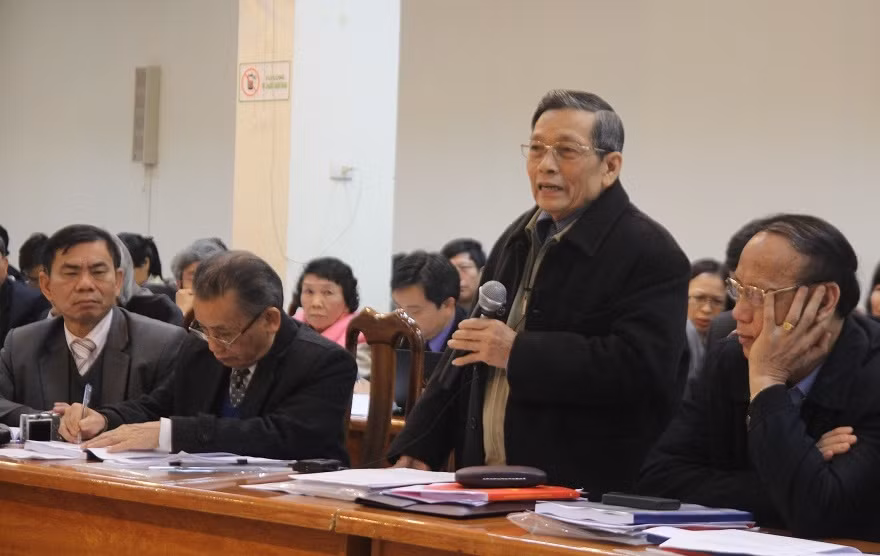 Ông Nguyễn Văn Yểu - Nguyên Phó Chủ tịch Quốc hội phát biểu tại hội thảo khoa học góp ý dự thảo sửa đổi Hiến pháp 1992 do các cơ quan của Văn phòng Quốc hội và Trung ương Hội Luật gia Việt Nam tổ chức. Ảnh - Ngọc Quang. Ông Nguyễn Văn Yểu - Nguyên Phó Chủ tịch Quốc hội phát biểu tại hội thảo khoa học góp ý dự thảo sửa đổi Hiến pháp 1992 do các cơ quan của Văn phòng Quốc hội và Trung ương Hội Luật gia Việt Nam tổ chức. Ảnh - Ngọc Quang.