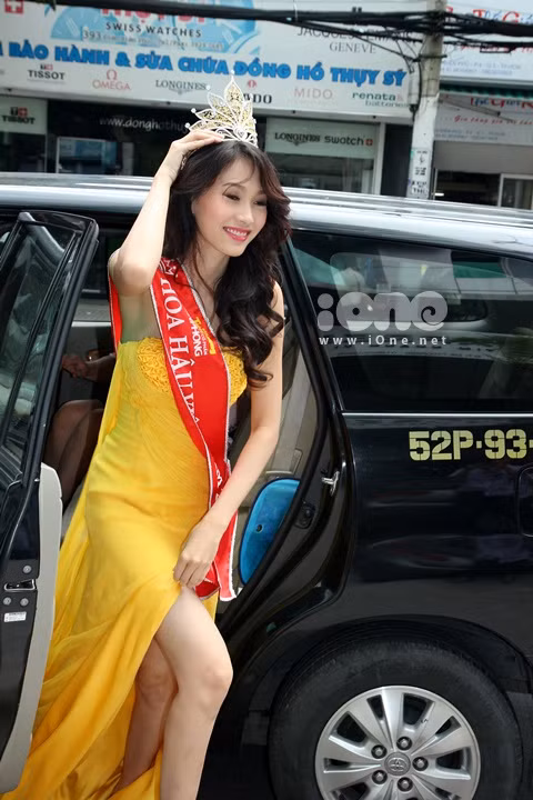 Hoa hậu Đặng Thu Thảo. Ảnh: IOne