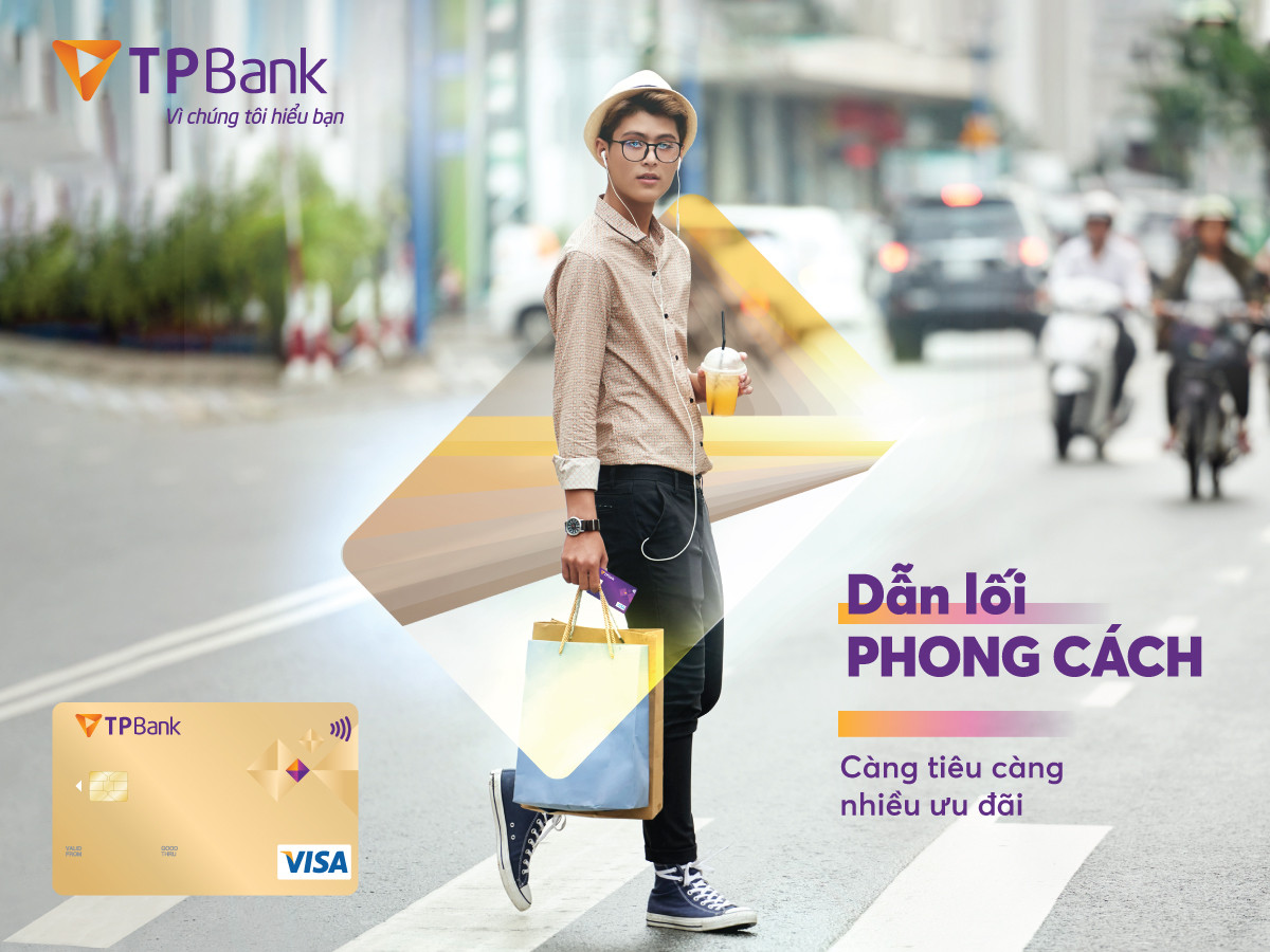 TPBank Visa Gold mang lại nhiều ưu đãi chi tiêu hấp dẫn cho chủ thẻ. TPBank Visa Gold mang lại nhiều ưu đãi chi tiêu hấp dẫn cho chủ thẻ.