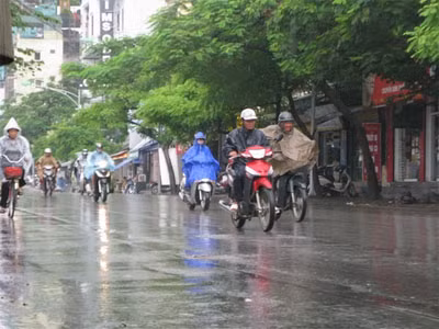 Bắc Bộ còn hiện tượng mưa rải rác trong 4-5 ngày tới