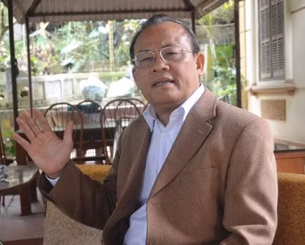 Ông Lê Văn Cuông, nguyên Phó trưởng đoàn Đại biểu Quốc hội Thanh Hóa (ảnh: QUỐC TOẢN).