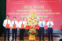 Sau sắp xếp, thành phố Bắc Ninh còn 4 cơ sở giáo dục nghề nghiệp công lập