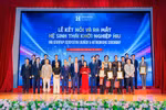 HIU tổ chức Lễ kết nối doanh nghiệp và ra mắt Hệ sinh thái khởi nghiệp. Ảnh: HIU.