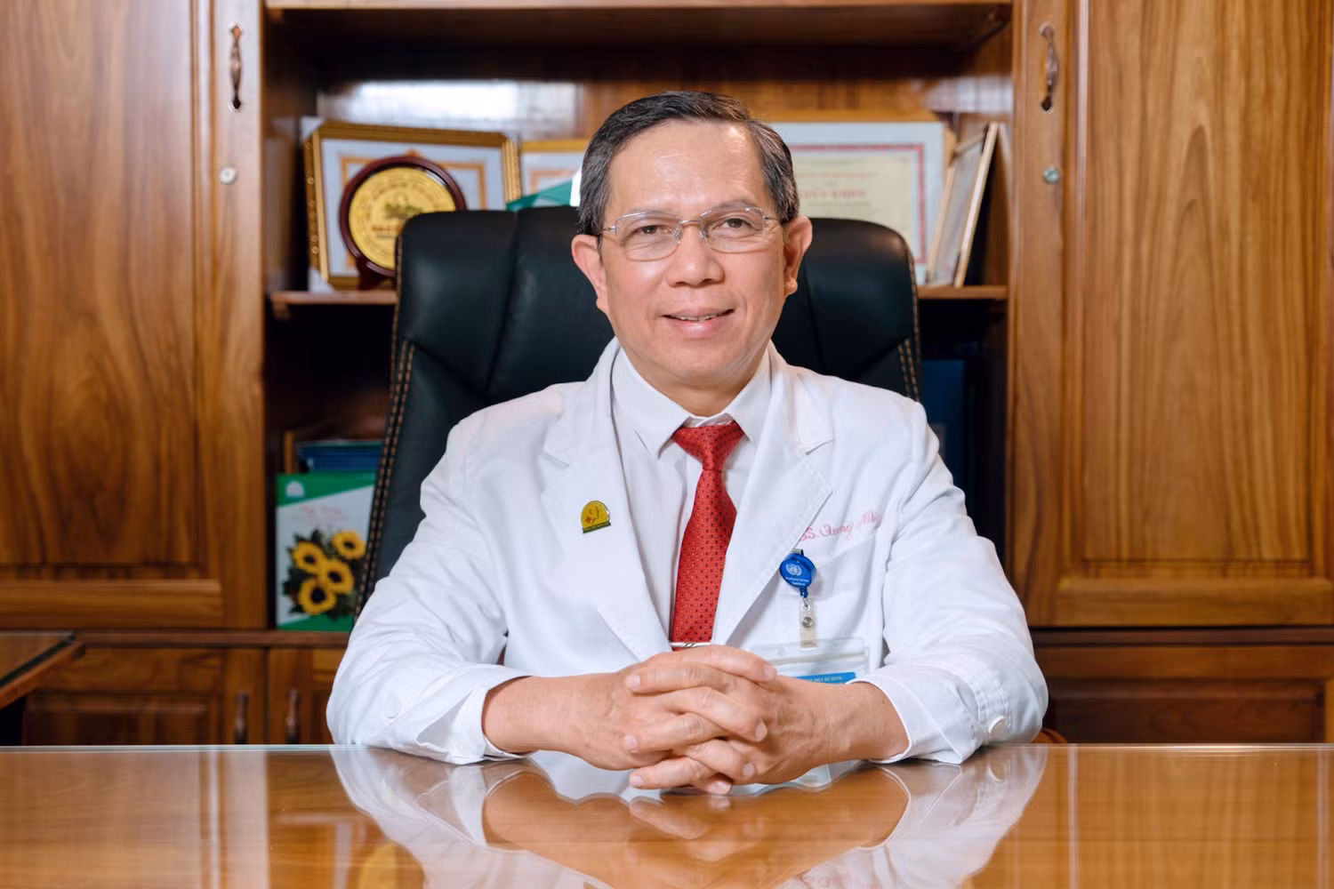 Tiến sĩ Lê Trần Quang Minh - Giám đốc Bệnh viện Tai Mũi Họng. Ảnh: website bệnh viện