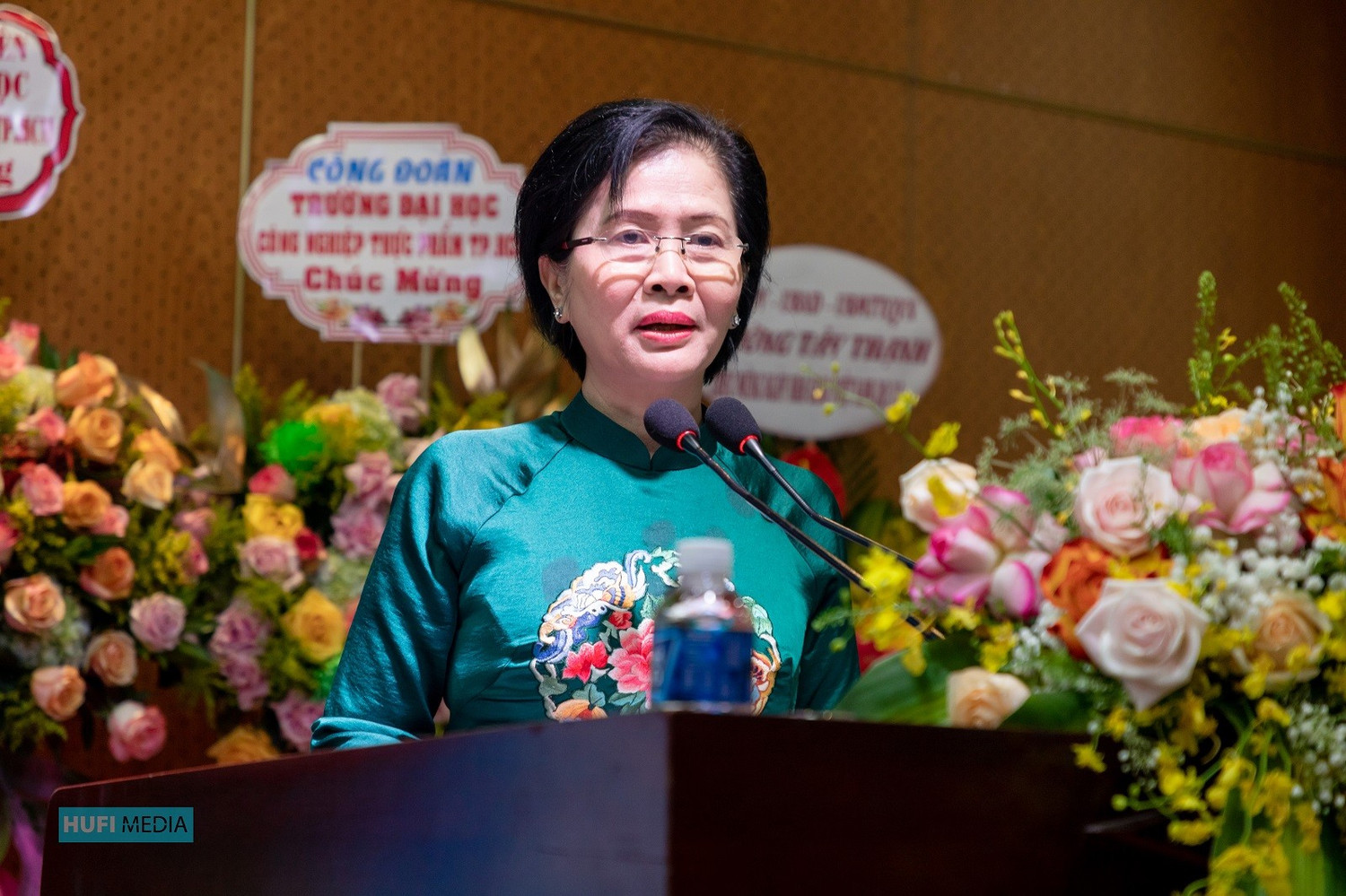 Tiến sĩ Nguyễn Kim Dung - Viện trưởng Viện Khoa học Giáo dục Nam Việt (RISES), Phó Giám đốc Trung tâm Kiểm định chất lượng giáo dục Đông A. Ảnh: HUIT