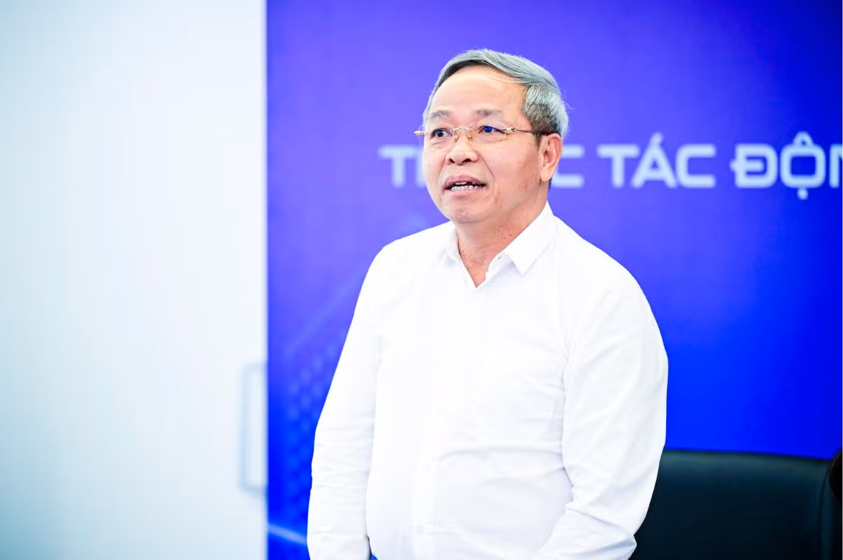 Ông Nguyễn Trung Chính - Chủ tịch Tập đoàn CMC, Chủ tịch Hội đồng Trường Đại học CMC tại sự kiện.