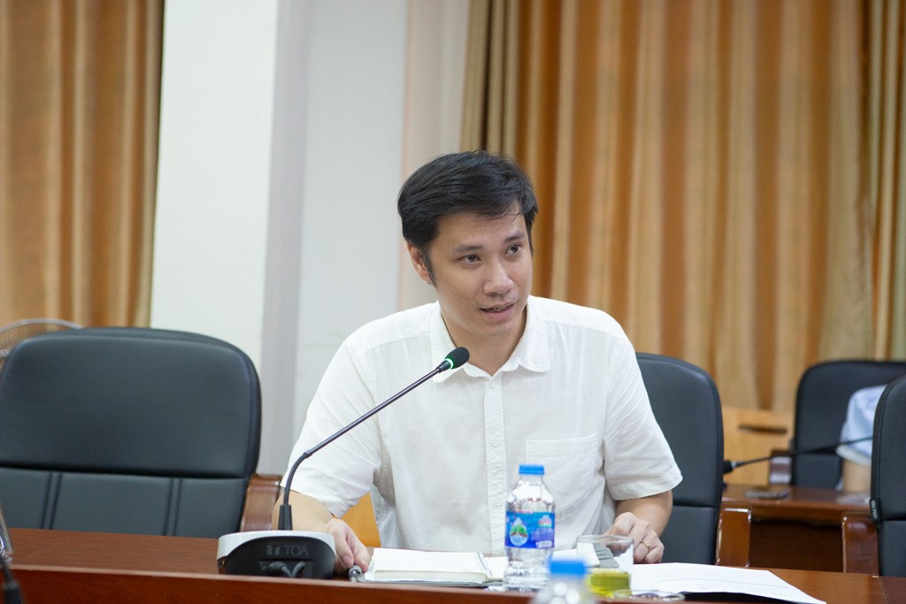 PGS.TS. Lý Hải Bằng, Phó Viện trưởng Viện Công nghệ đường sắt và Giao thông vận tải, kiêm Giám đốc Trung tâm Công nghệ BIM &amp; AI. Ảnh: UTT
