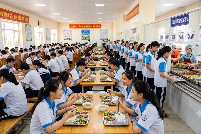 Hiệu trưởng chia sẻ về "lá chắn" đảm bảo an toàn thực phẩm cho suất ăn bán trú của học sinh