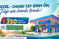 PVOIL giảm giá 350 đồng/lít xăng dầu tại 1.100 cửa hàng trên toàn quốc